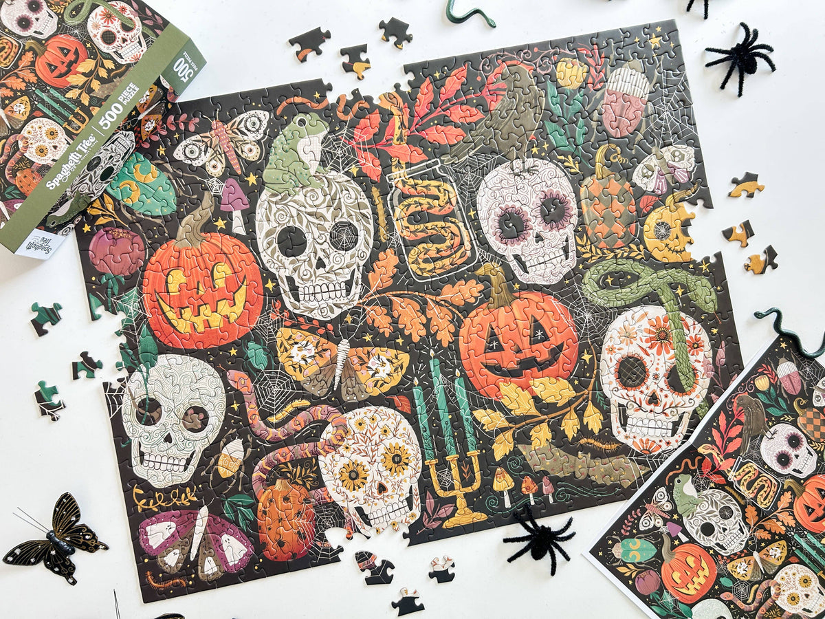 Creepy Crawlies 500 Piece Halloween Puzzle