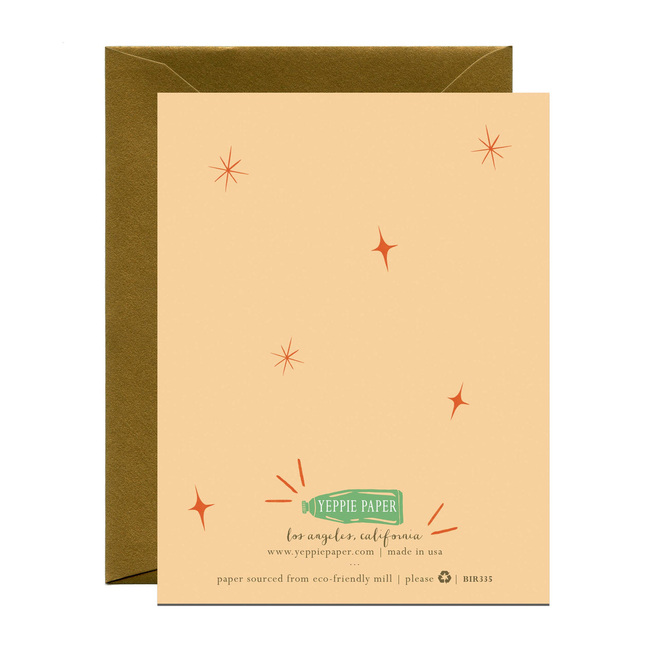 Magician Top Hat Birthday Card *Foil Stamped*