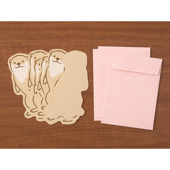 Letter Set: Die Cut Otter