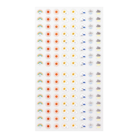 Feelings / Weather Sticker Sheet