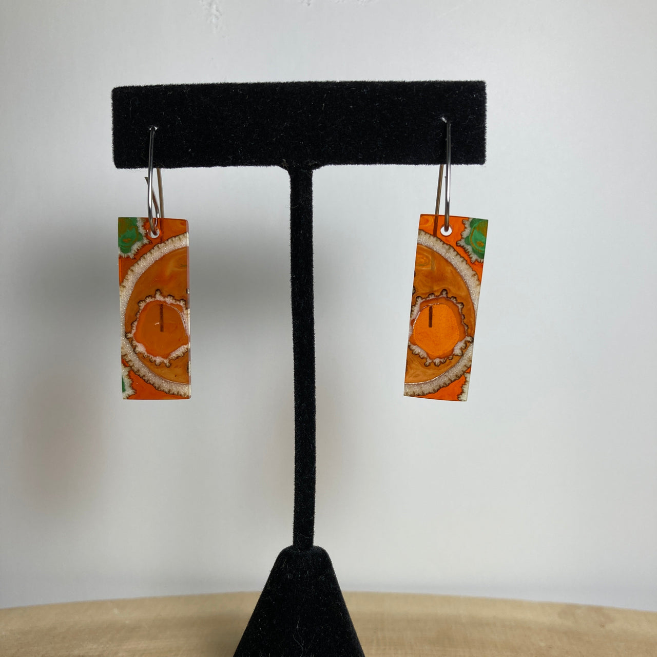 Pushki Stalk Resin Cast Earrings 7