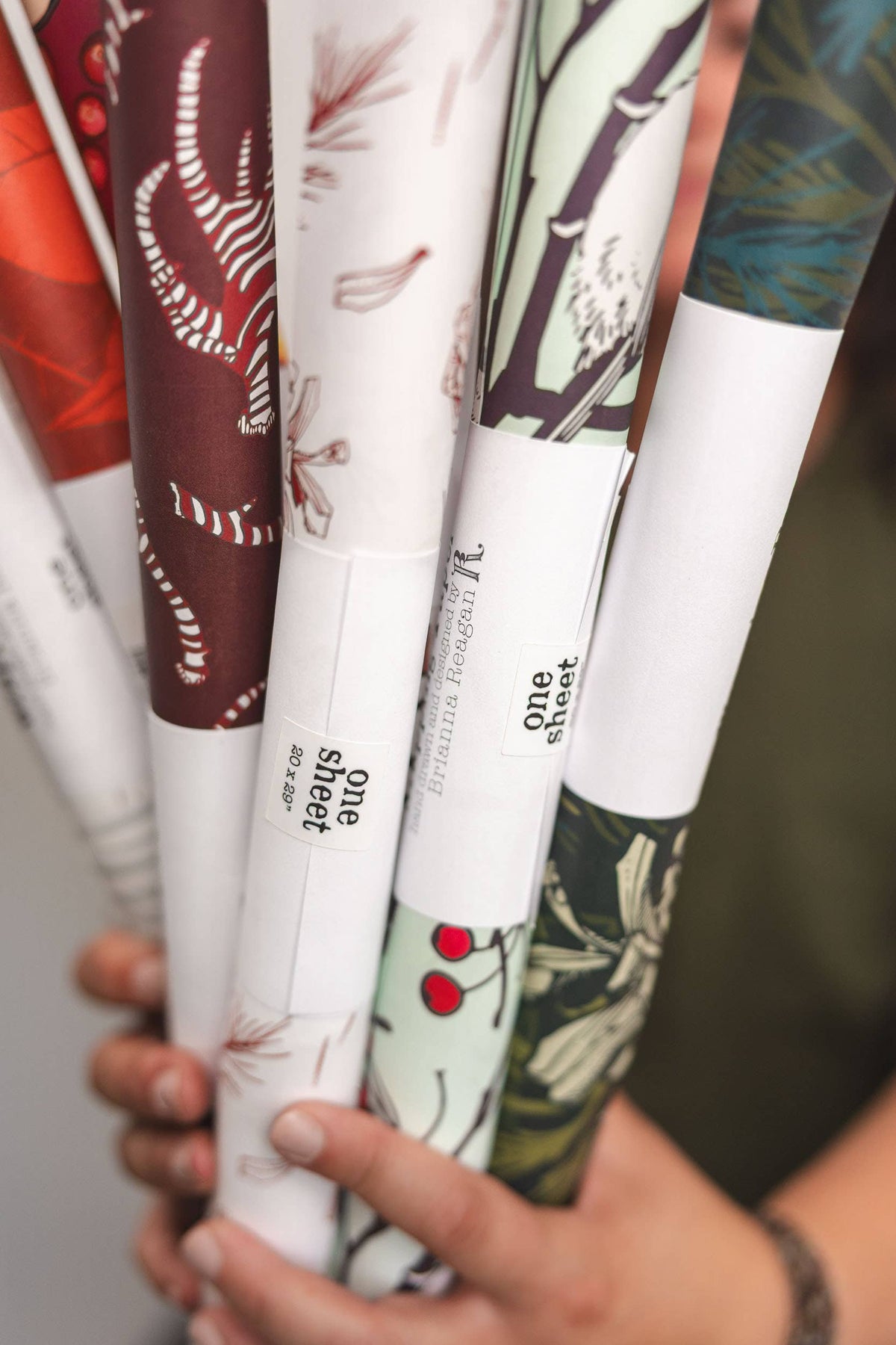 Figs / Artisanal Holiday Wrapping Paper
