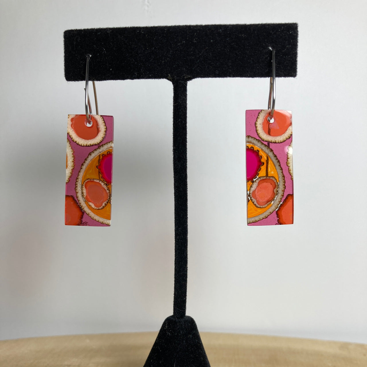 Pushki Stalk Resin Cast Earrings 5