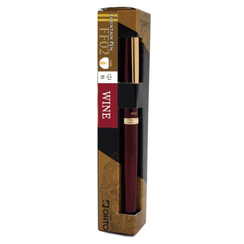 OHTO Fountain Pen FF02 Middle Barrel Gold