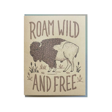 Buffalo Roam Card