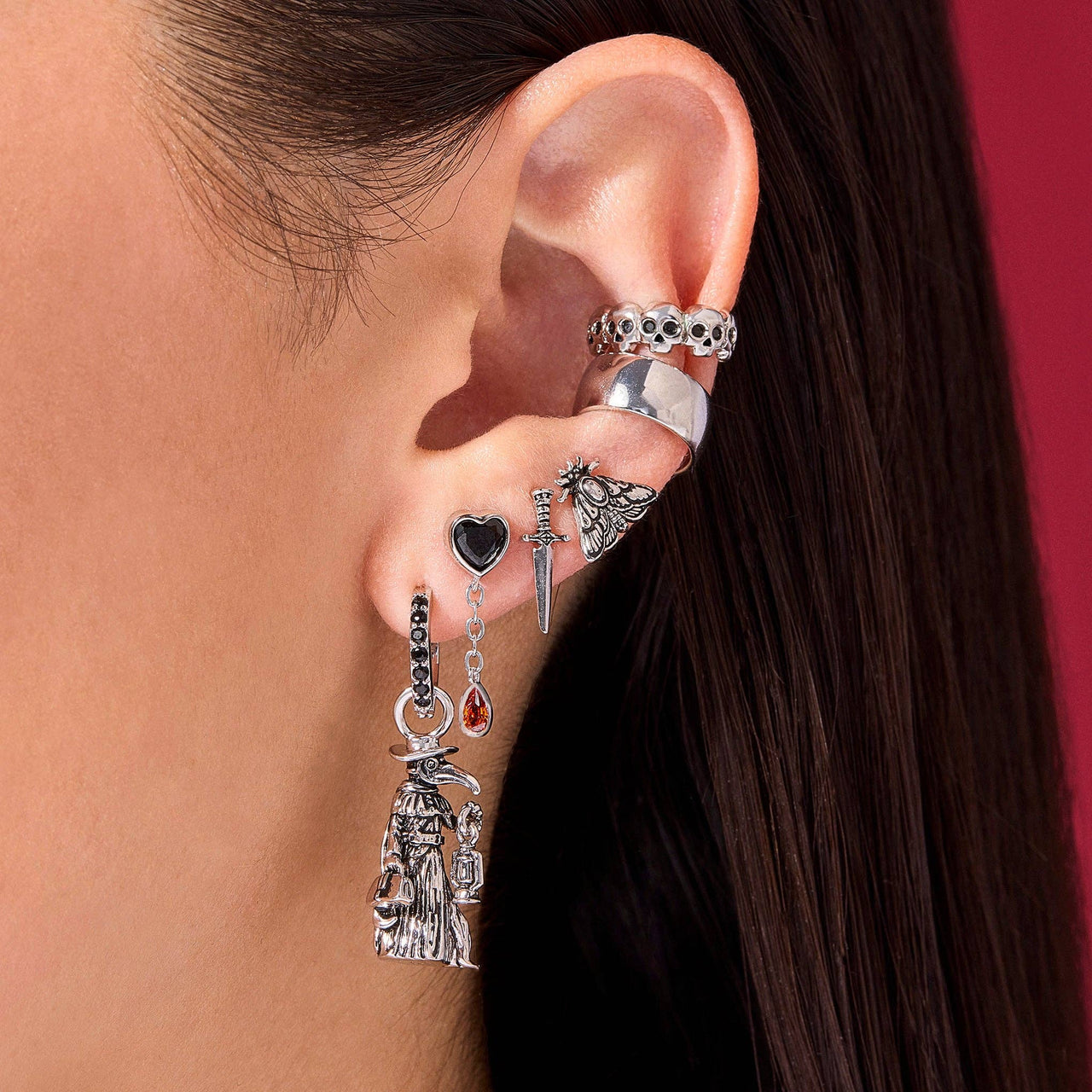 Nyx Earrings: 18K Gold Plated