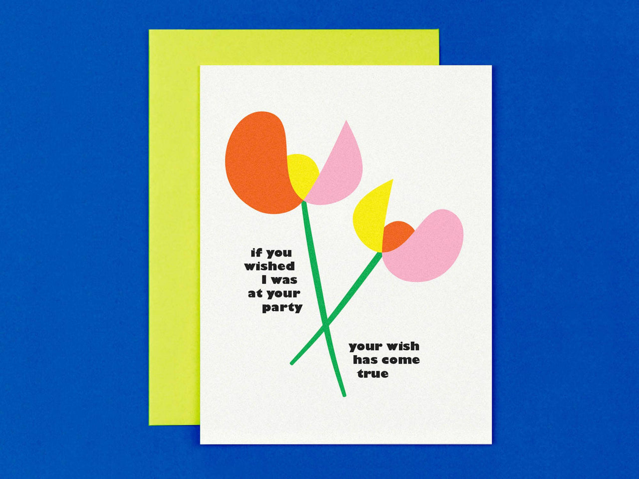 Wish Come True • Tulips Funny Card