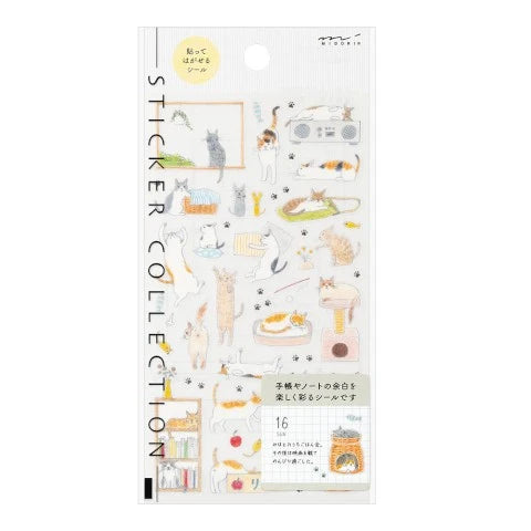 Midori Cat Stickers