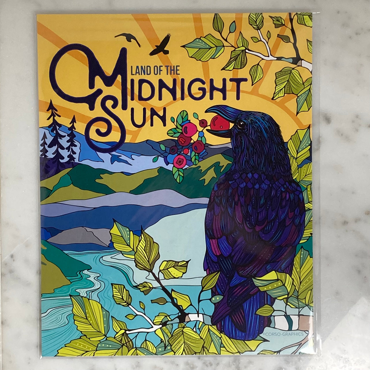 Midnight Sun 8x10 Print