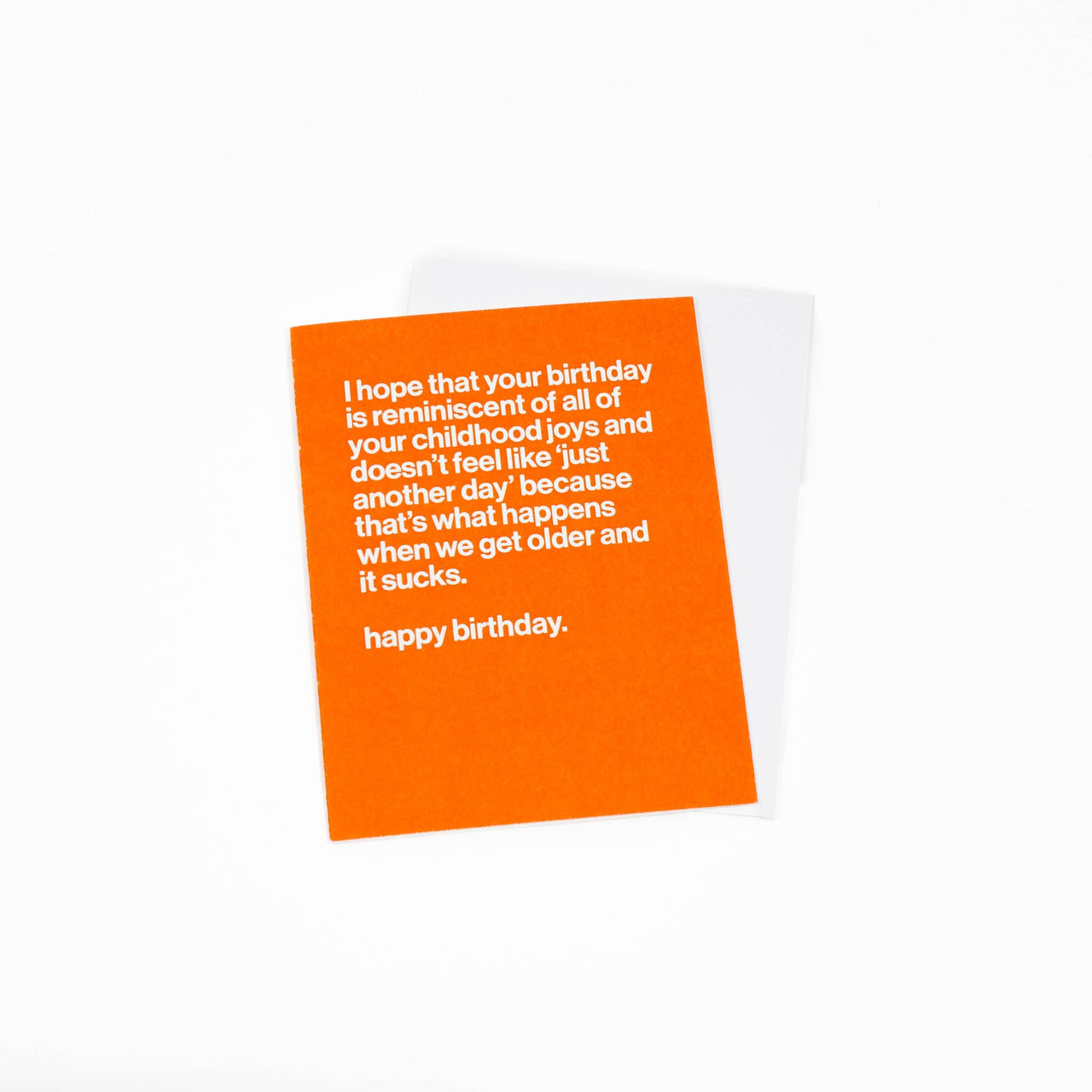Cynic birthday - greeting card