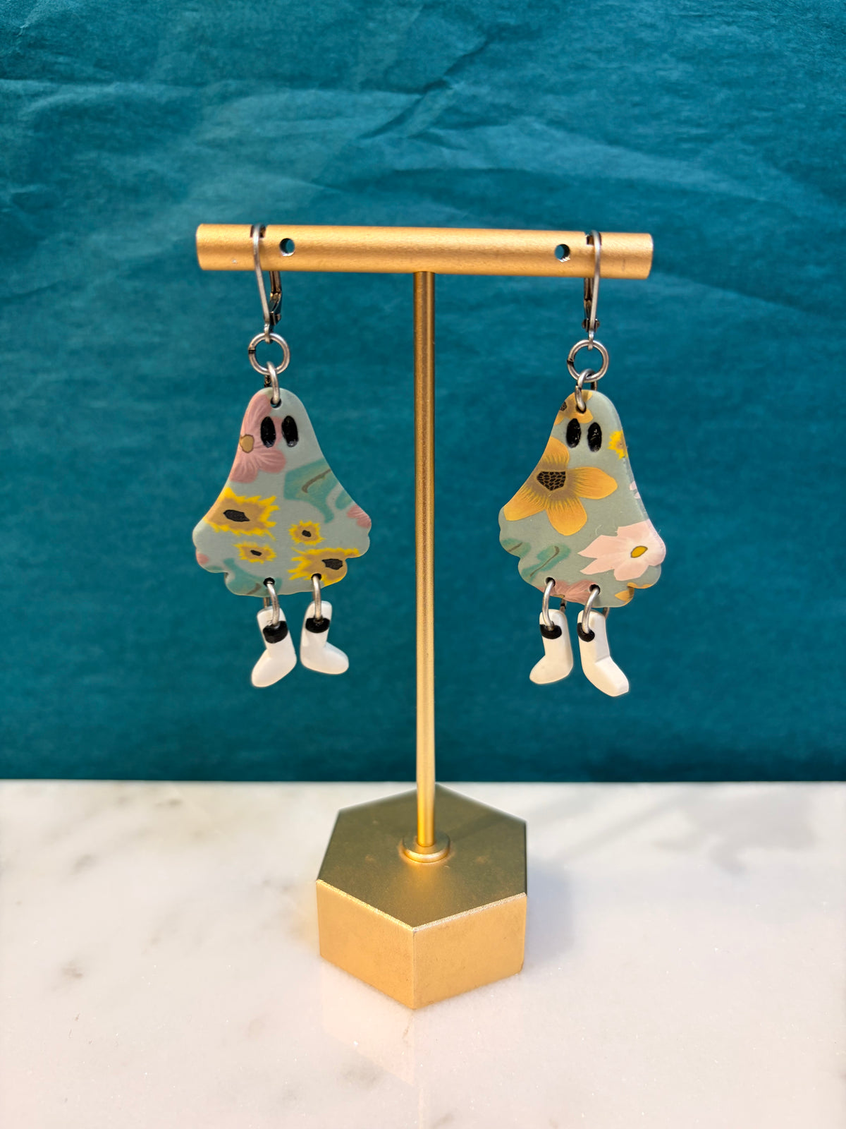 Ghosts with BOO-ties Earrings