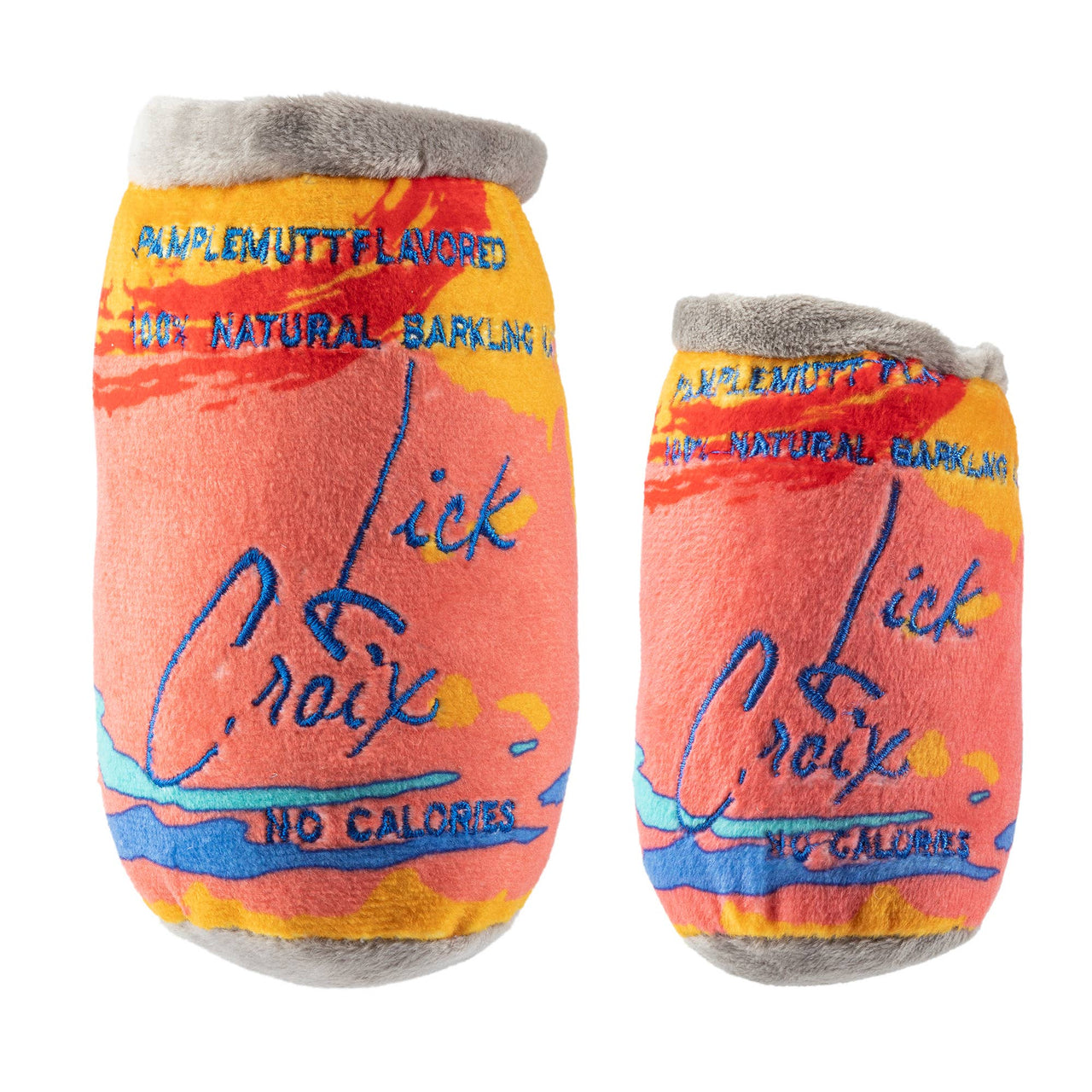 LickCroix Pamplemutt Barkling Water Squeaker Dog Toy: Large