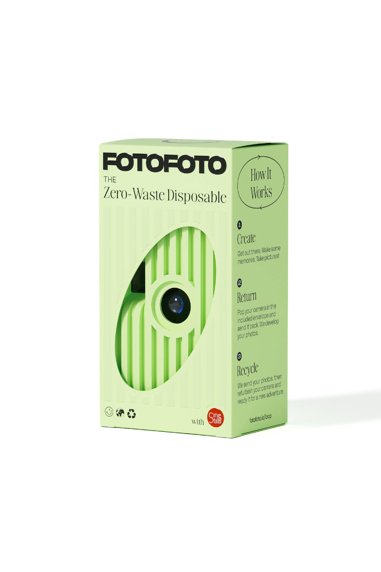 Fotofoto "Meadow" | Sustainable Disposable Camera