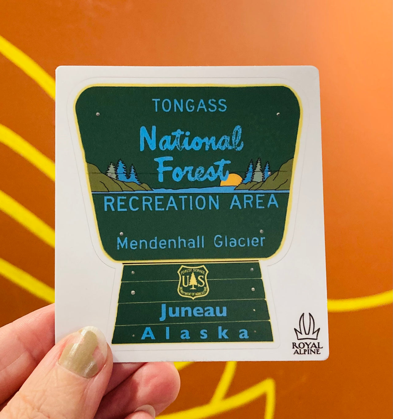 Tongass National Forest Sticker