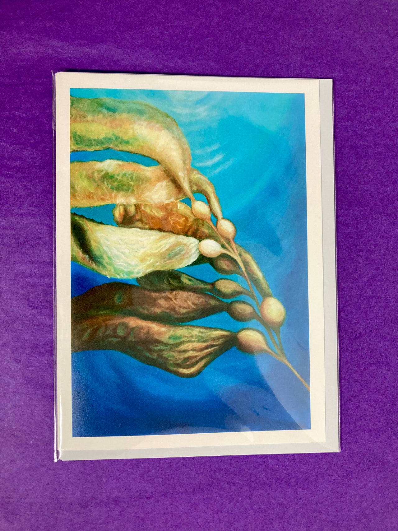 Flowing Kelp Card
