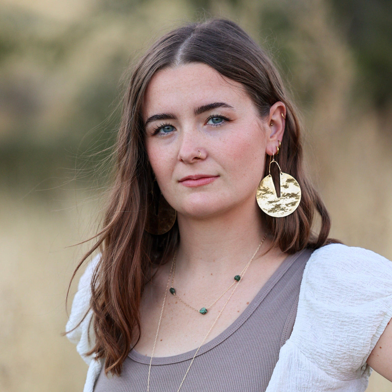 Good Measure Earrings: Gold / Small