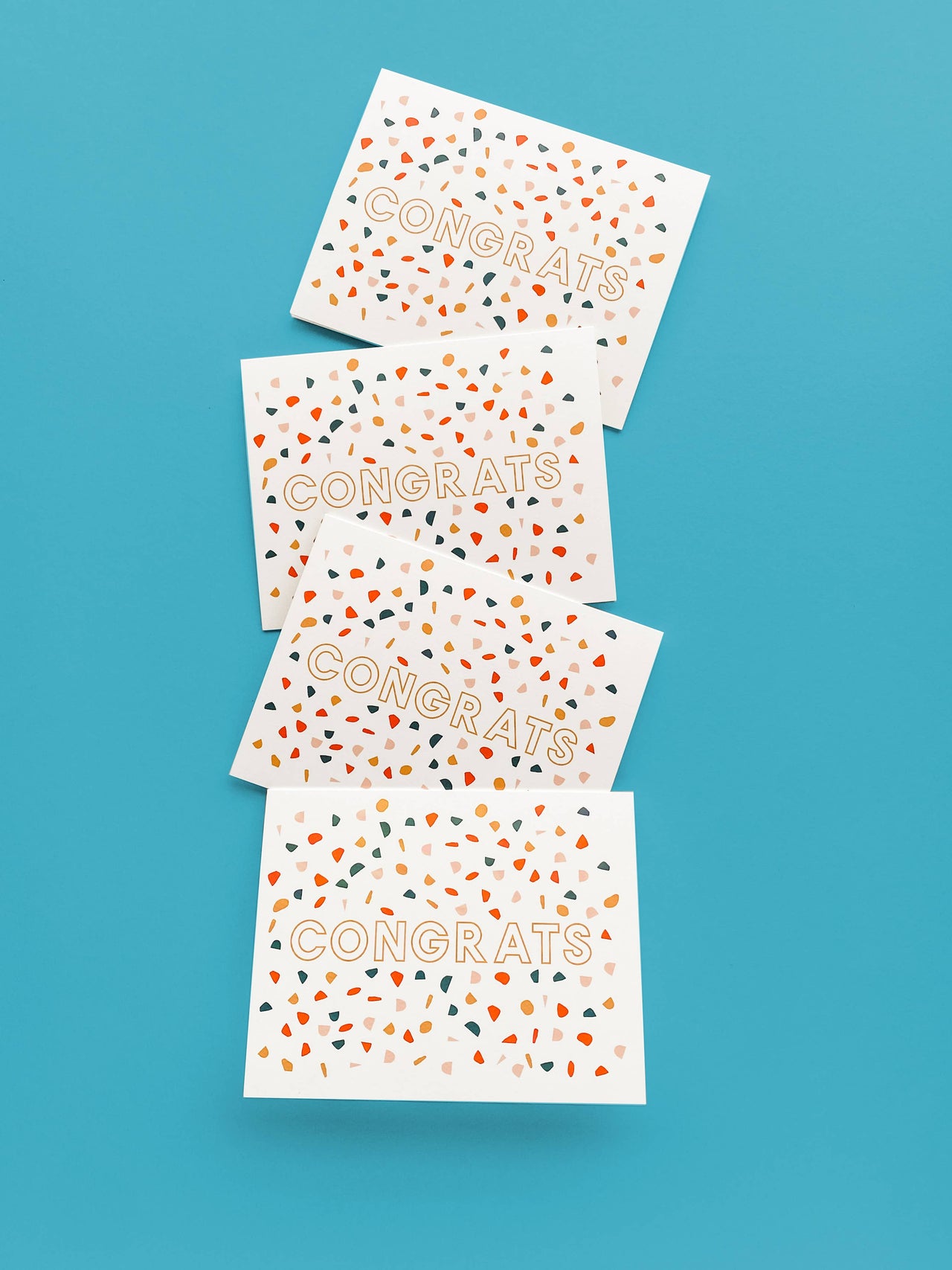 Congrats Terrazzo - Congratulations Card