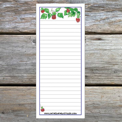 Salmonberry Shopping List Notepad