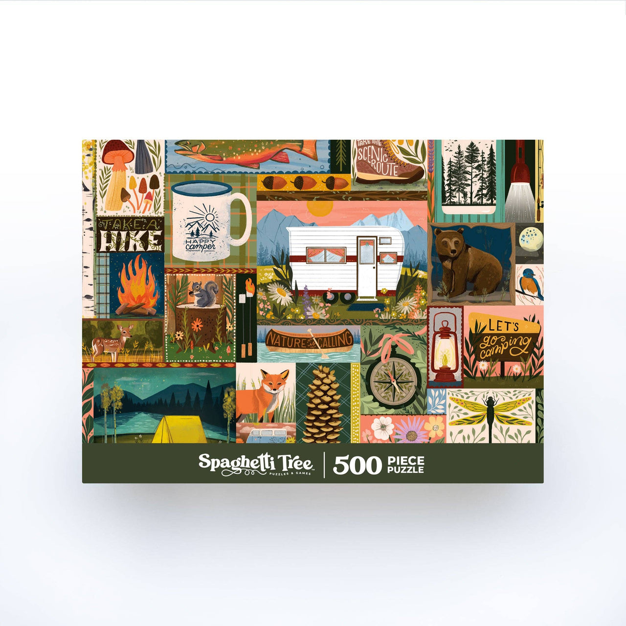Let's Go Camping 500 Pc Puzzle