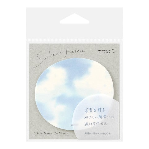 Sky Light Blue Sticky Notes