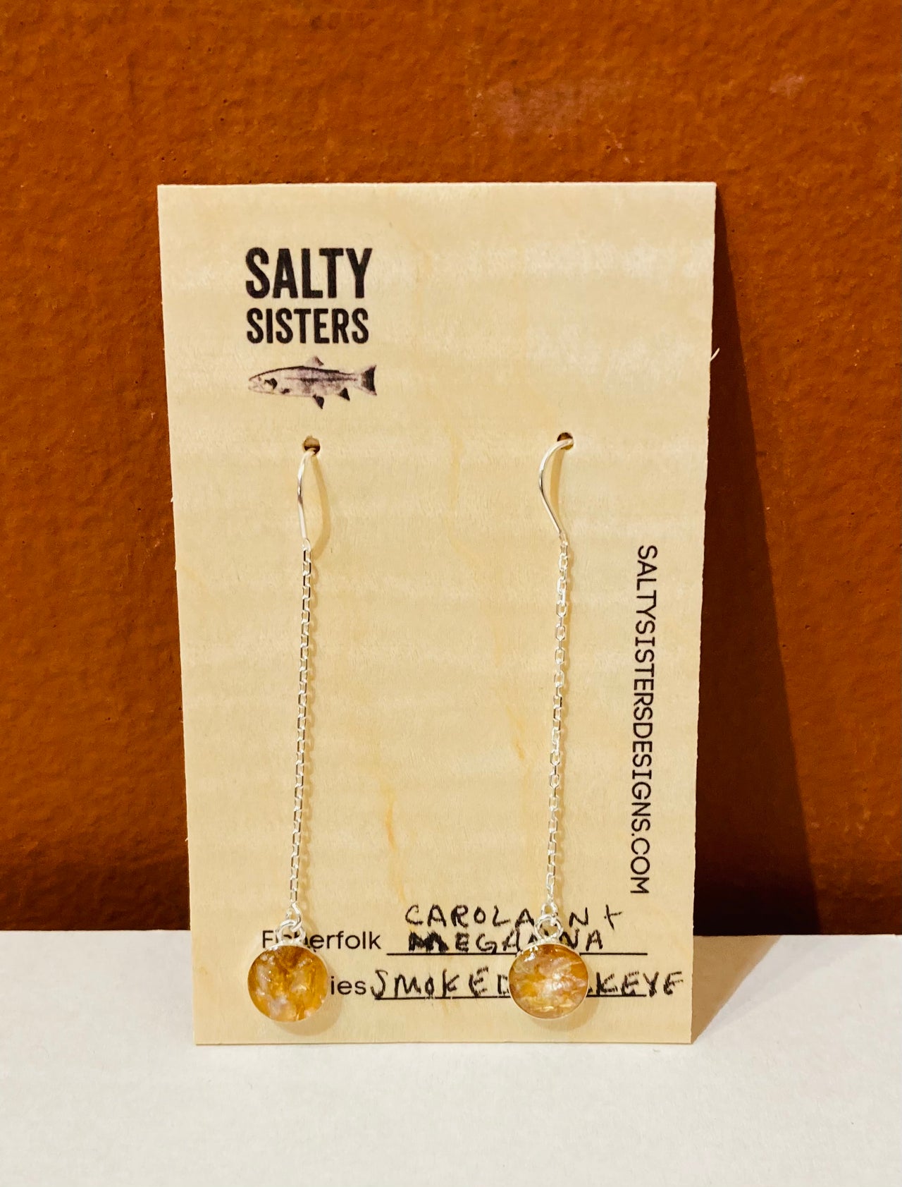 Circle Sterling Silver Cured Fish Threaders