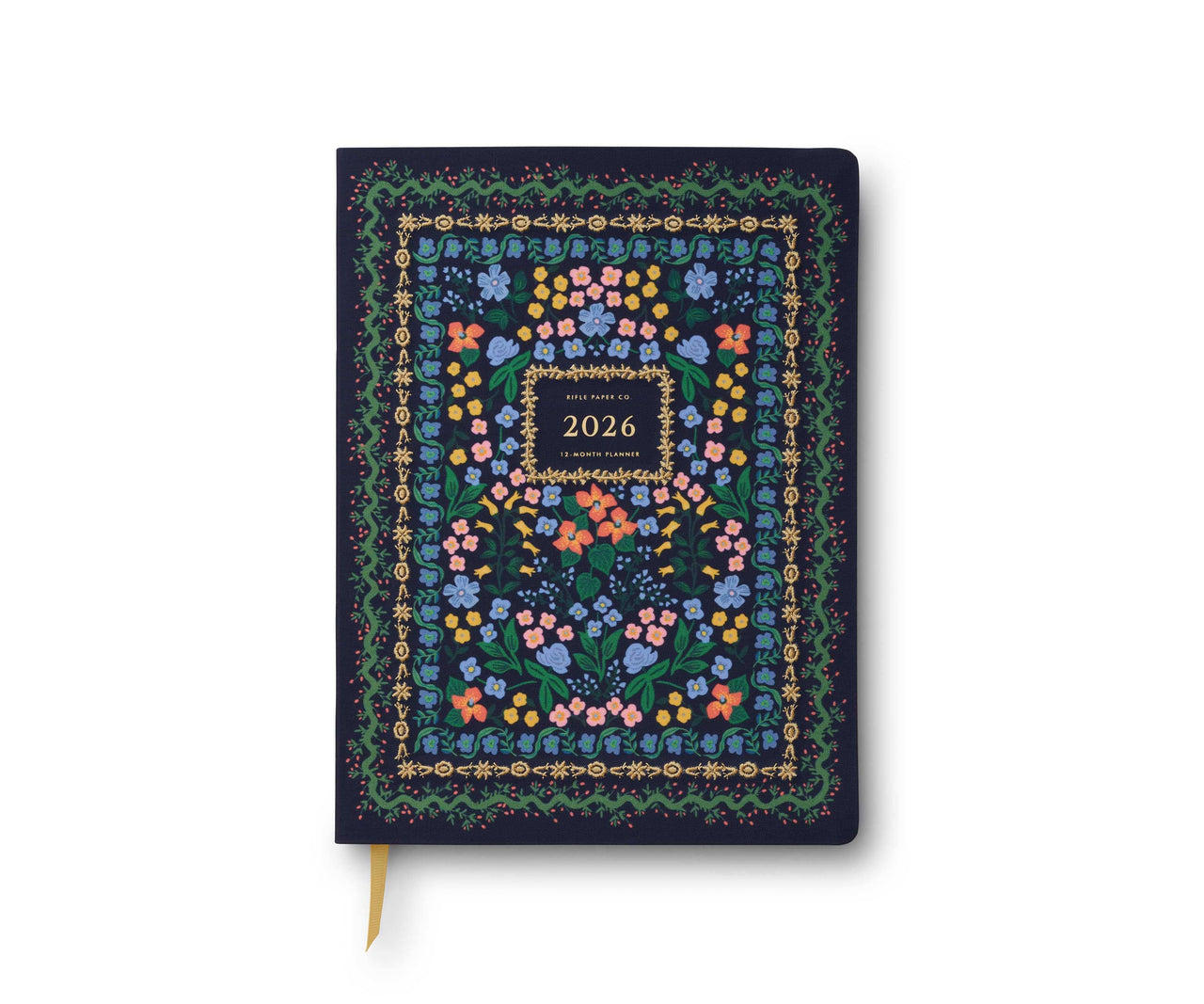 2026 Wildwood 12-Month Embroidered Bookbound Planner