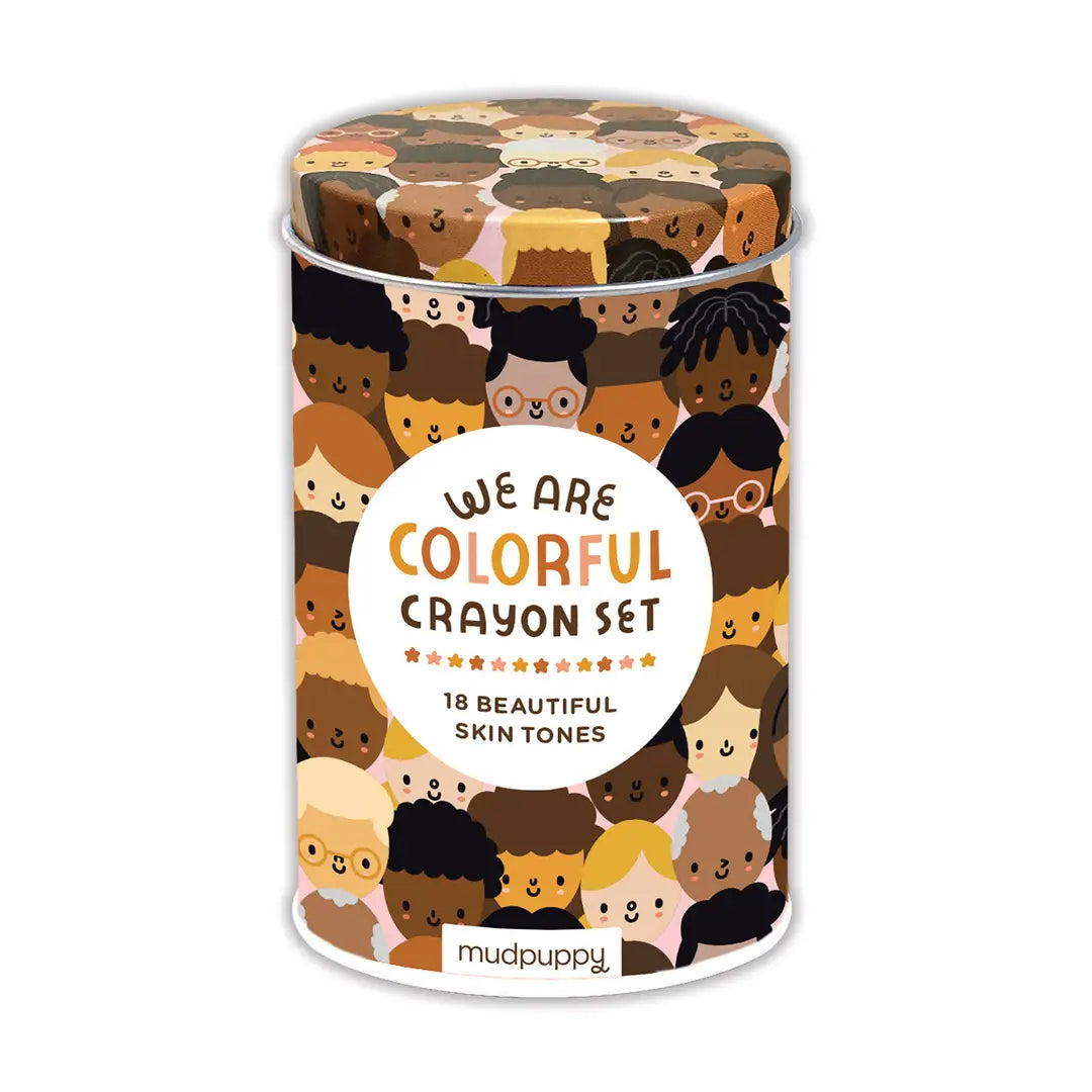 We Are Colorful Skin Tone Crayons
