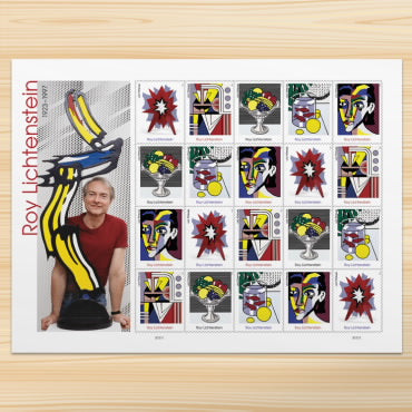 *Forever Letter Stamps: Roy Lichtenstein*