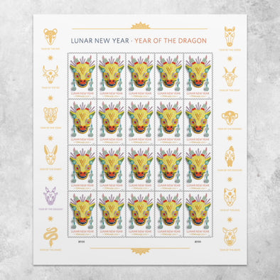*Forever Letter Stamps: Lunar New Year: Year of the Dragon*