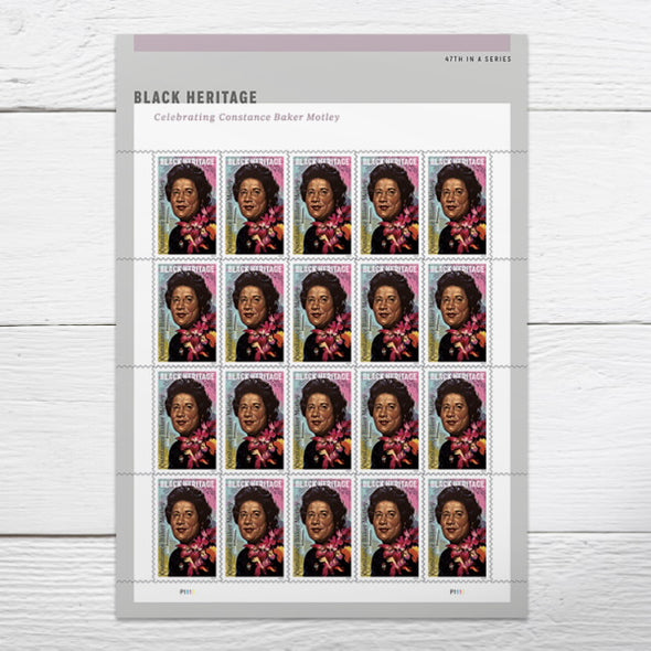 *Forever Letter Stamps: Constance Baker Motley*