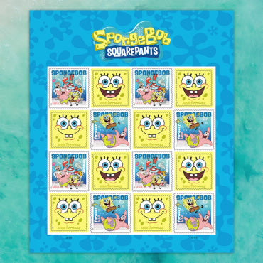 *Forever Letter Stamps: SpongeBob Squarepants*