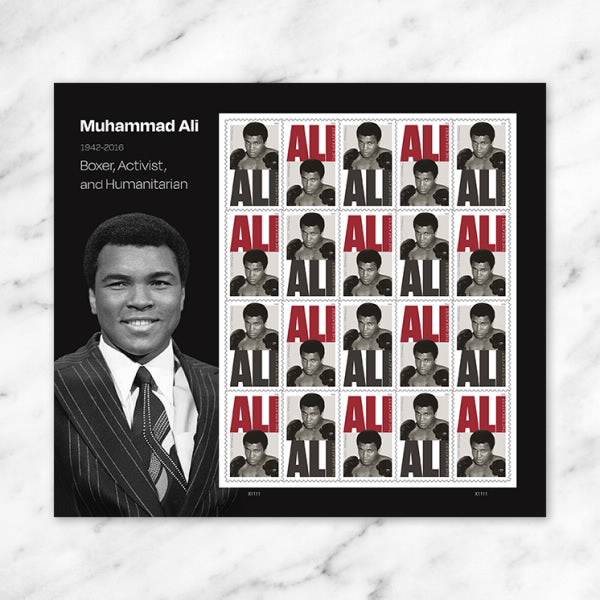*Forever Letter Stamps: Muhammad Ali*