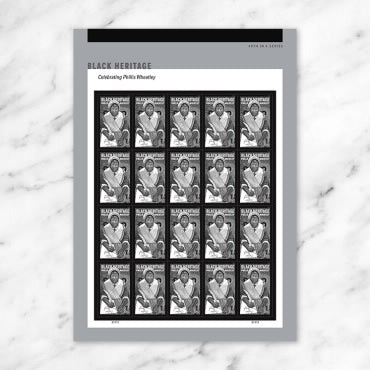 *Forever Letter Stamps: Phillis Wheatley*