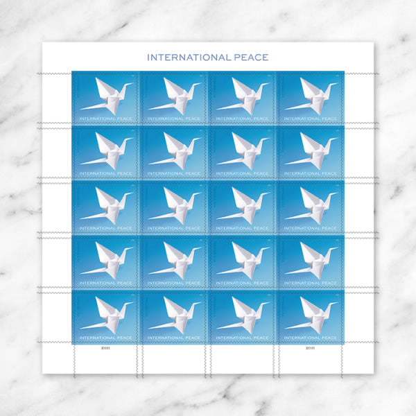 *Forever Letter Stamps: International Peace*