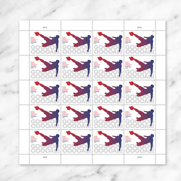 *Forever Letter Stamps: North American Soccer*