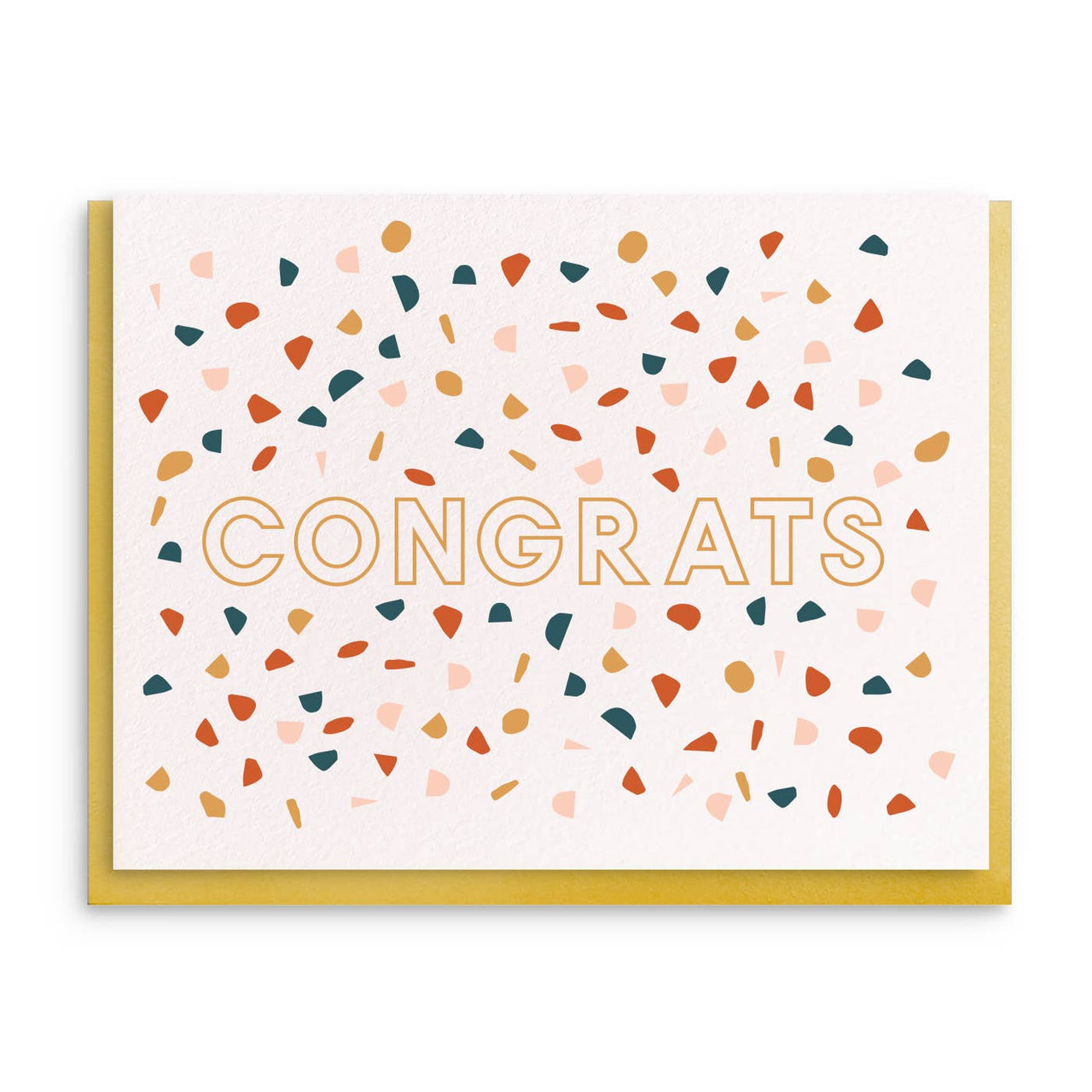 Congrats Terrazzo - Congratulations Card