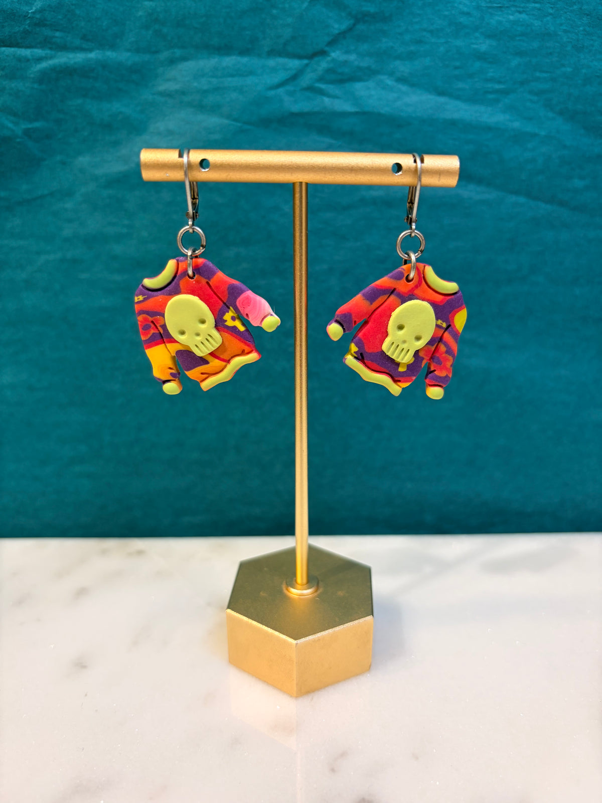 Sweater Dangle Earrings