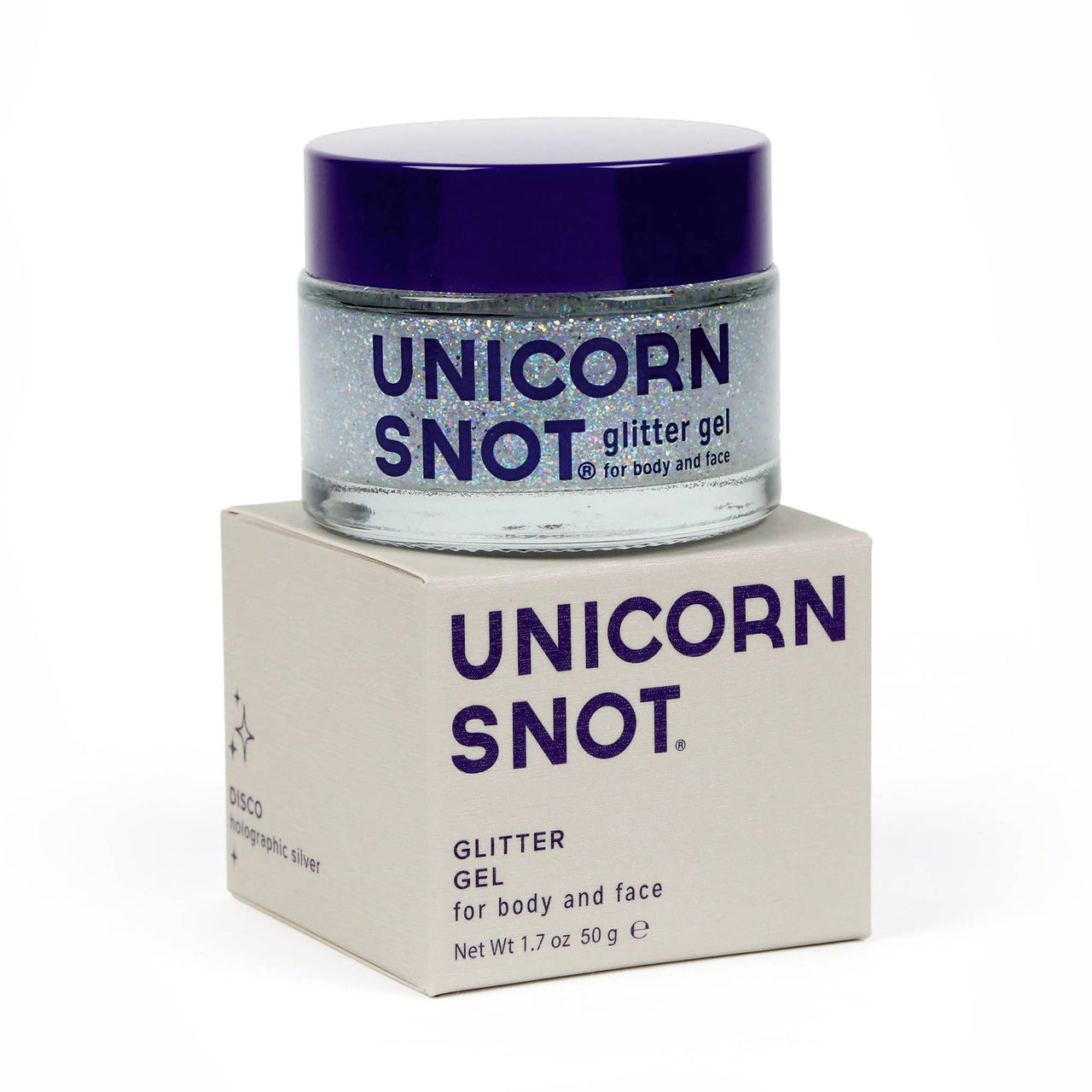 Original Glitter Gel | Disco-Silver | Body Glitter | Shimmer