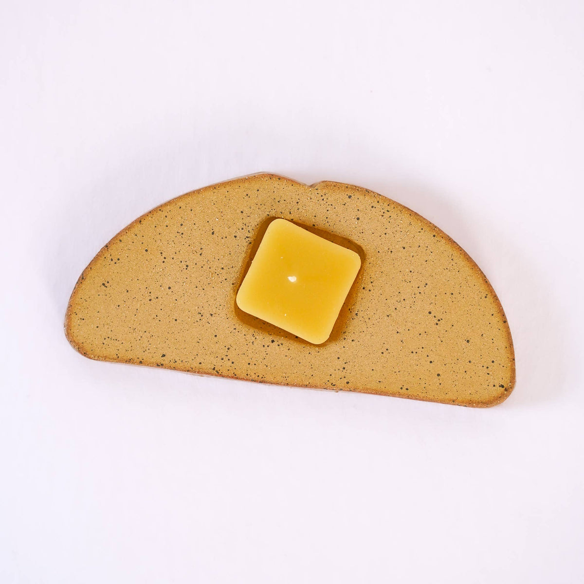 Ceramic Sourdough Toast Candle Holder