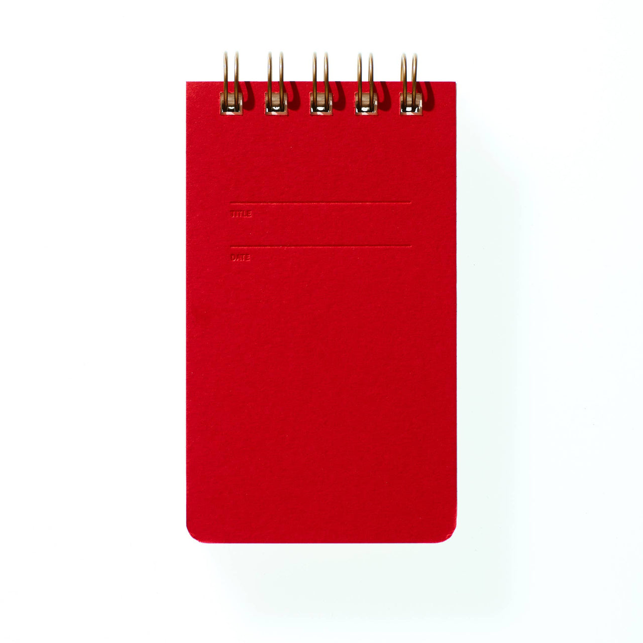 Reporter Notebook - Warm Red: Lined