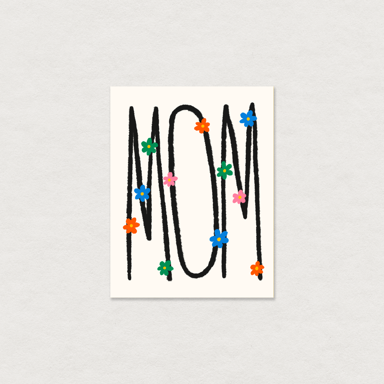 Mom - mother's day greeting card