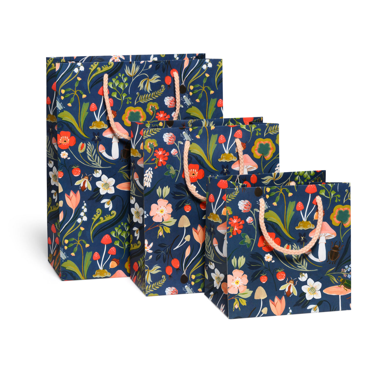 Forest Blue Gift Bag: Medium