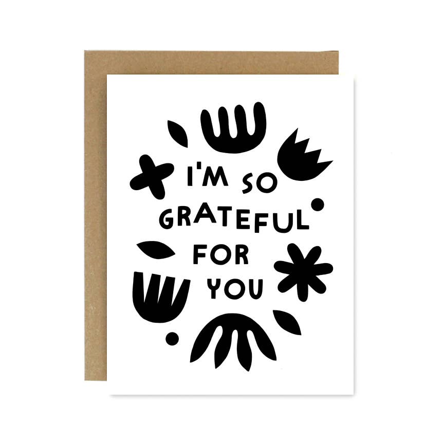 Grateful For You Card