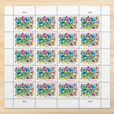 *Forever Letter Stamps: Celebration Blooms*
