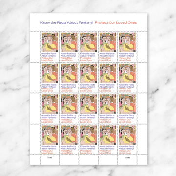 *Forever Letter Stamps: Know the Facts About Fentanyl*