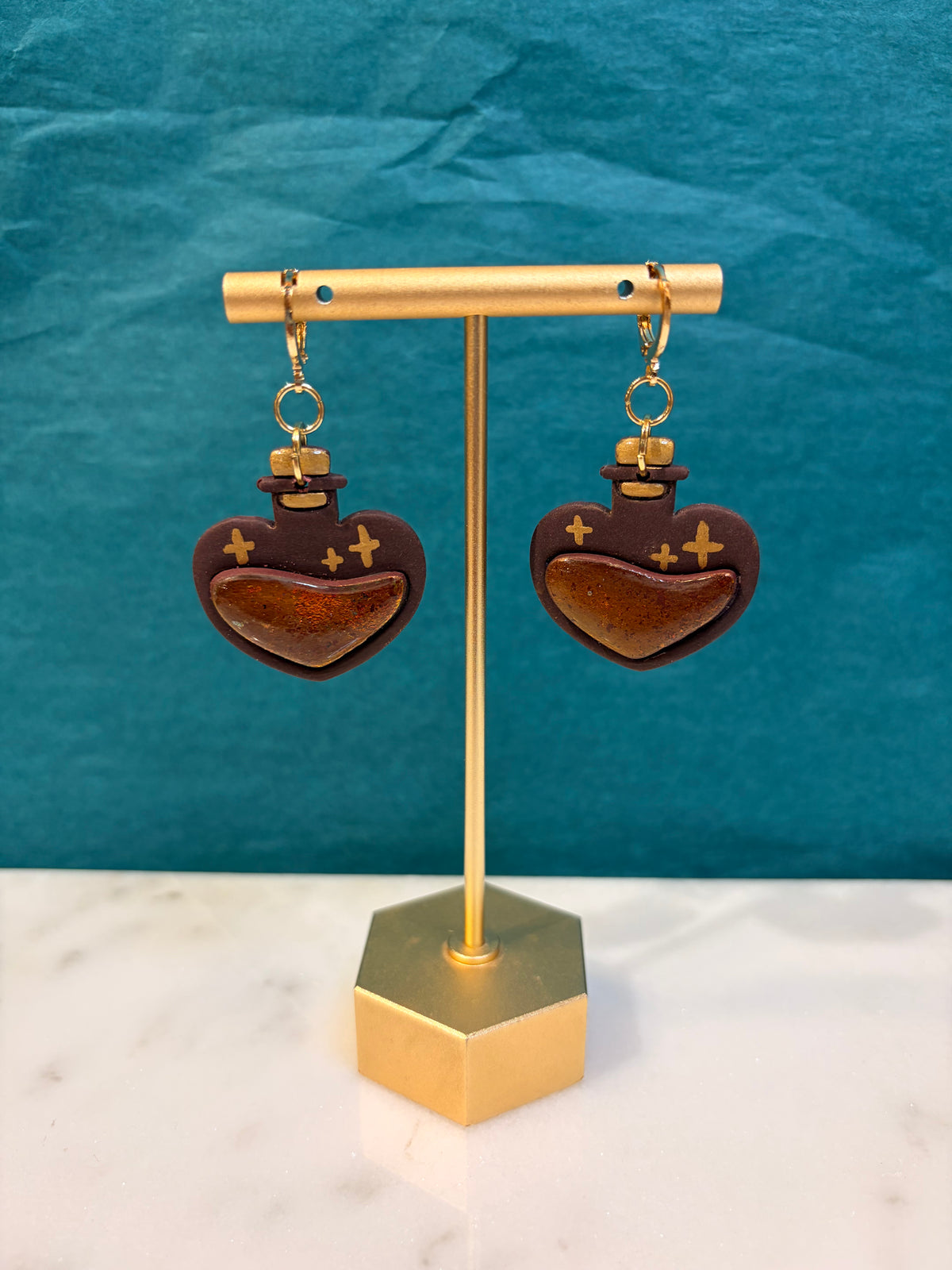 Love Potion Dangle Earrings