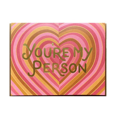 You're My Person Heart Card