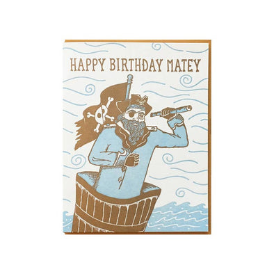 Pirate Birthday Card