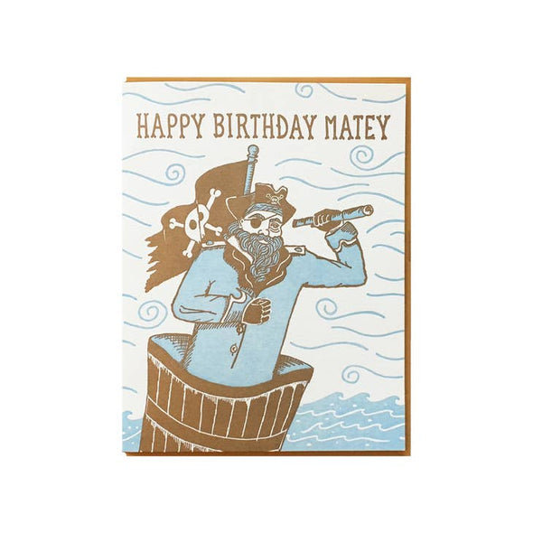 Pirate Birthday Card