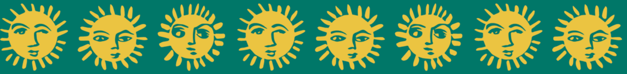 Salmon Sisters Dog Leash - Suns